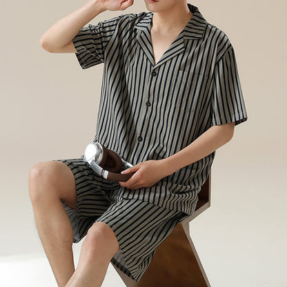 Ownkoti Unisex Striped Modal Pajama Set - image 1