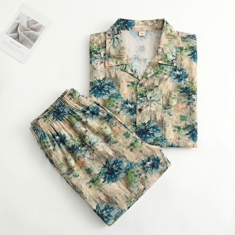 Ownkoti Unisex Floral Print Loungewear Set - image 1