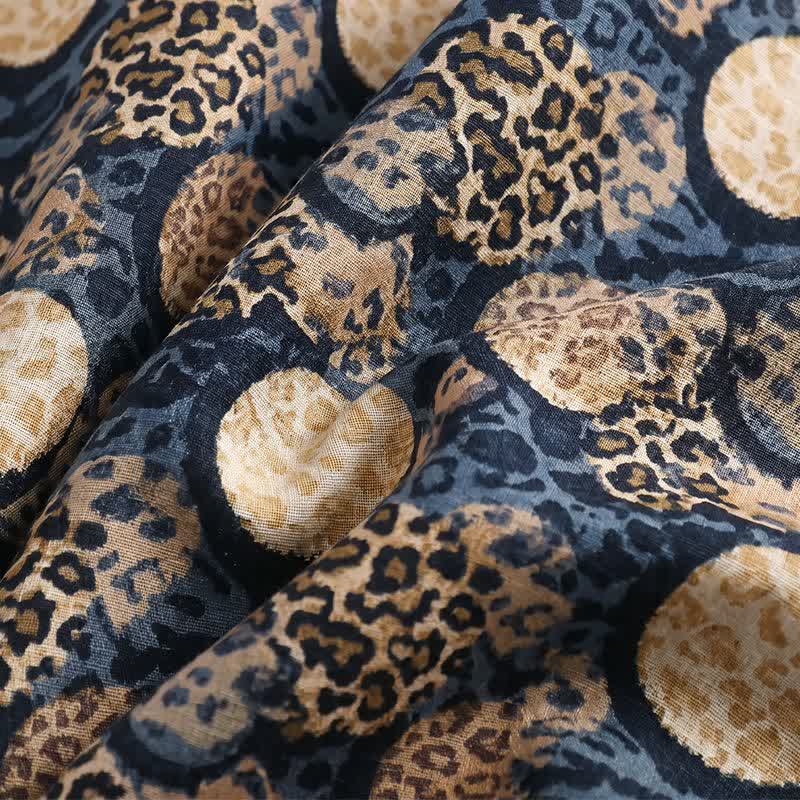 Ownkoti Navy Leopard Print Loungewear Set - image 8
