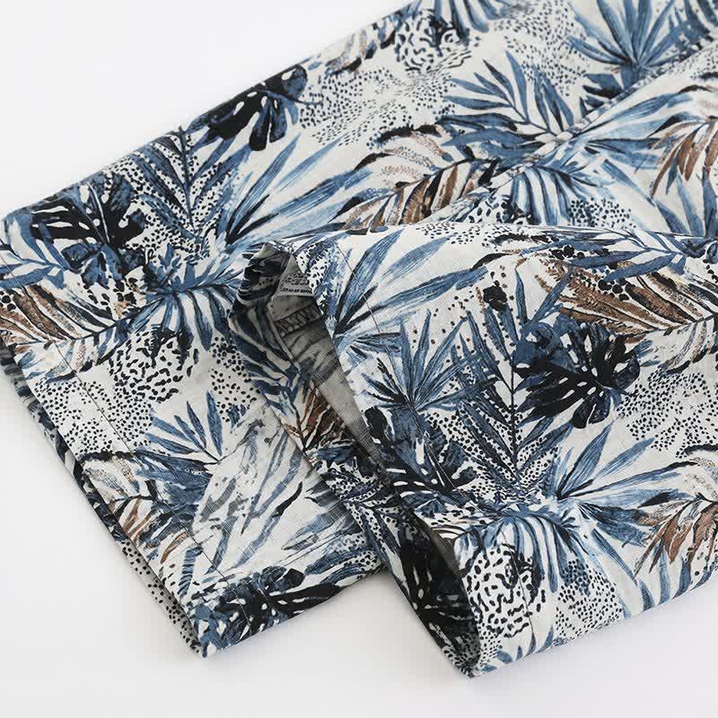 Ownkoti Tropical Leaf Print Loungewear Set - image 7