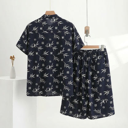 Ownkoti Unisex Bamboo Leaf Print Loungewear Set - image 2
