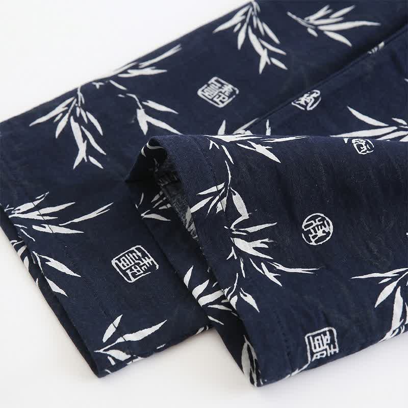 Ownkoti Unisex Bamboo Leaf Print Loungewear Set - image 6