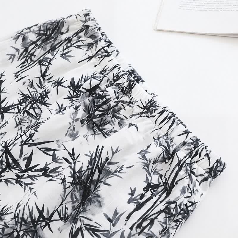 Ownkoti Unisex Style Bamboo Print Pajama Set - image 5
