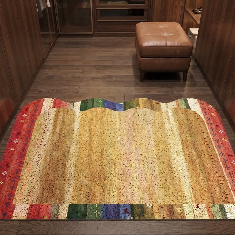 Ownkoti Vintage Persian Non-Slip Entry Rug - image 4