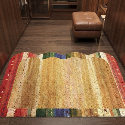 Ownkoti Vintage Persian Non-Slip Entry Rug - image 4