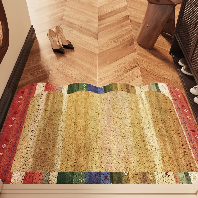 Ownkoti Vintage Persian Non-Slip Entry Rug - 35'' × 47'' - image 0