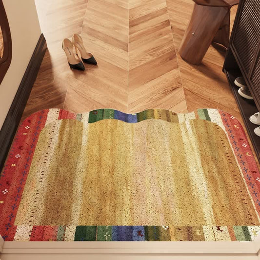 Ownkoti Vintage Persian Non-Slip Entry Rug - 35'' × 47'' - image 0