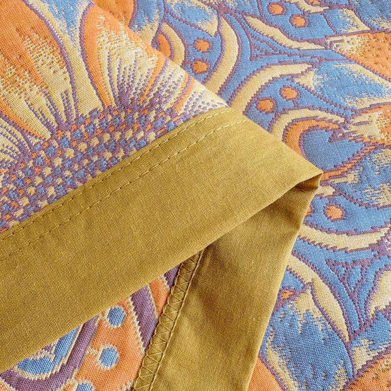 Ownkoti Boho Sunflower 3-Layer Muslin Cotton Quilt - image 15