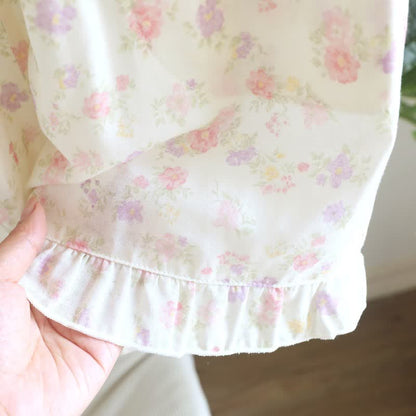 Ownkoti Floral Cotton Ruffle Pajama Shorts - image 5