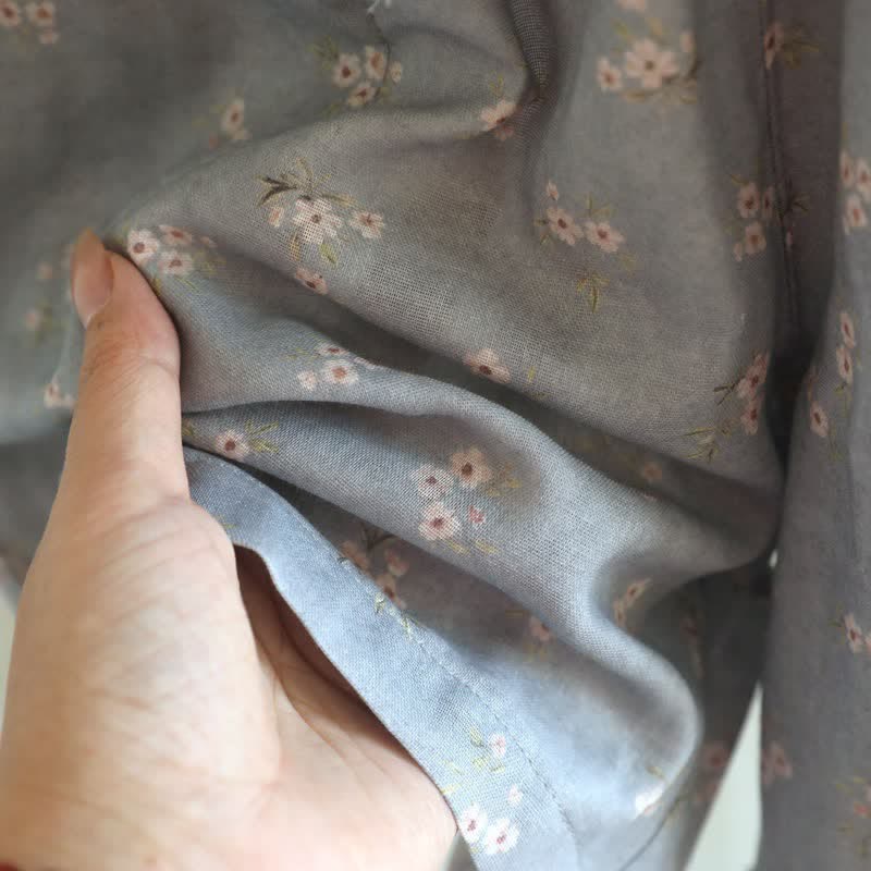 Ownkoti Cherry Blossom Cotton Pajama Shorts - image 13