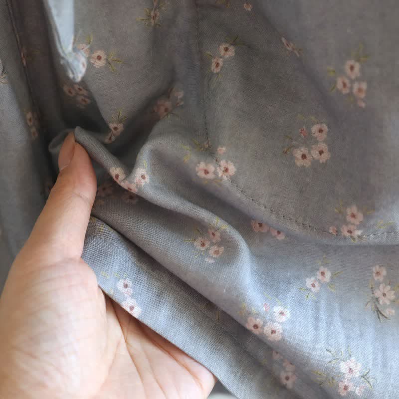 Ownkoti Cherry Blossom Cotton Pajama Shorts - image 12