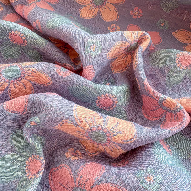 Ownkoti Ditsy Floral 3-layer Gauze Bedspread Quilt - image 10