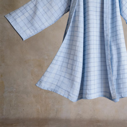 Ownkoti Unisex Grid Cotton Kimono Robe - image 6