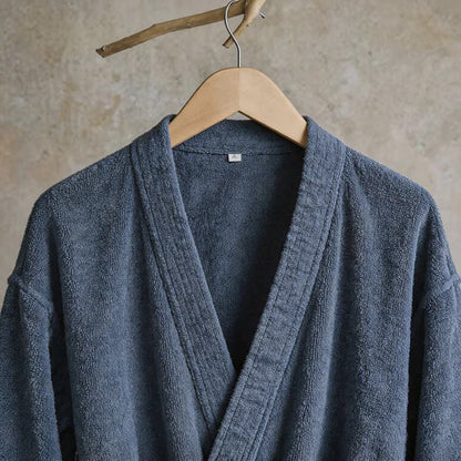 Ownkoti Unisex Solid Cotton Kimono Bathrobe - image 18