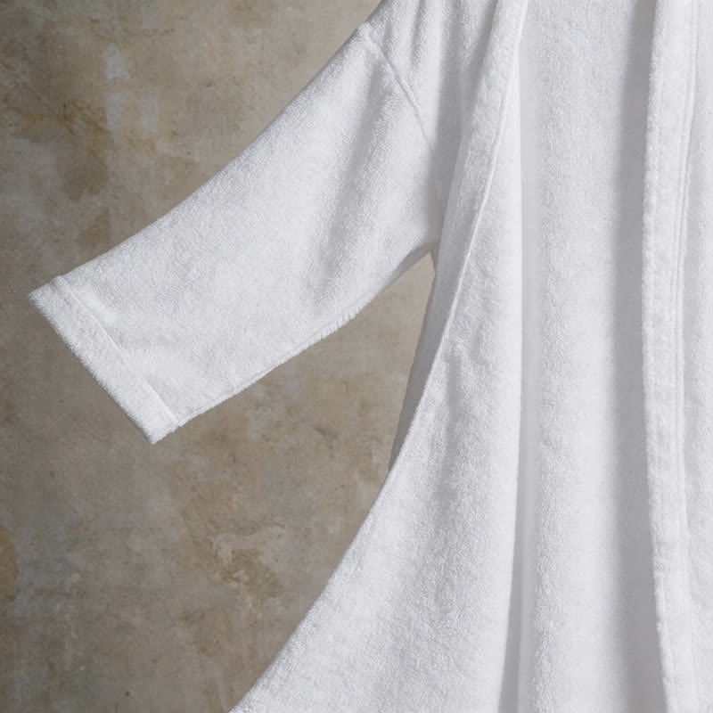 Ownkoti Unisex Solid Cotton Kimono Bathrobe - image 12