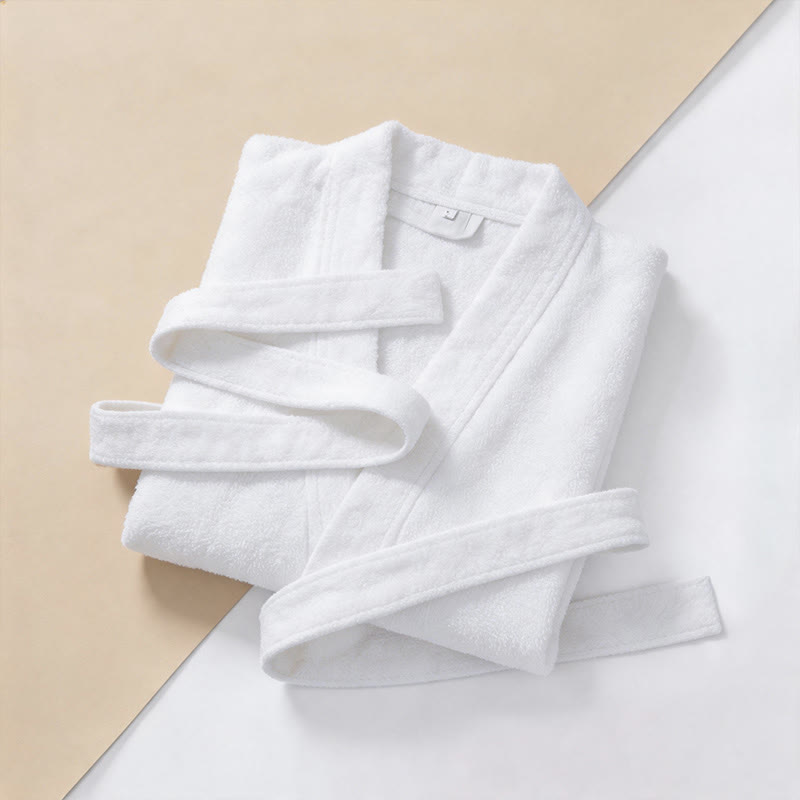 Ownkoti Unisex Solid Cotton Kimono Bathrobe - image 10