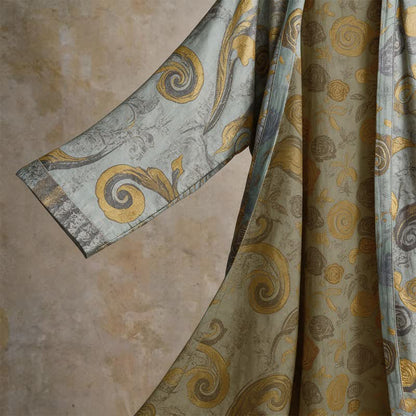 Ownkoti Unisex Baroque Cotton Kimono Robe - image 9