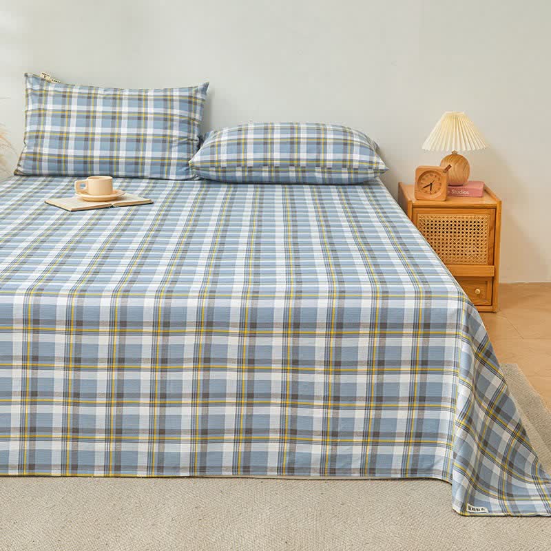 Ownkoti Modern Pure Cotton Plaid Bedspread - image 6