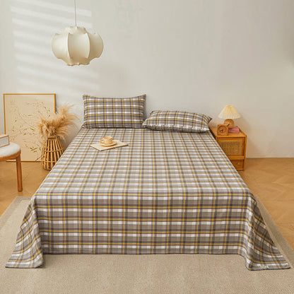 Ownkoti Modern Pure Cotton Plaid Bedspread - image 1