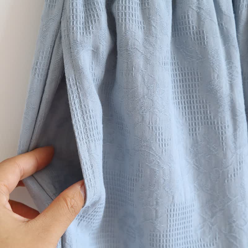 Ownkoti Sky Blue Cotton Pajama Set(PCS) - image 12