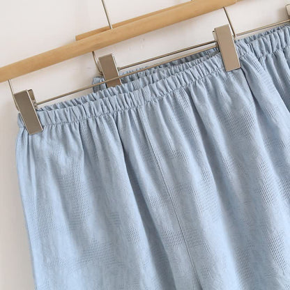 Ownkoti Sky Blue Cotton Pajama Set(PCS) - image 11