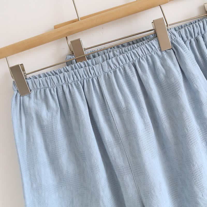 Ownkoti Sky Blue Cotton Pajama Set(PCS) - image 11