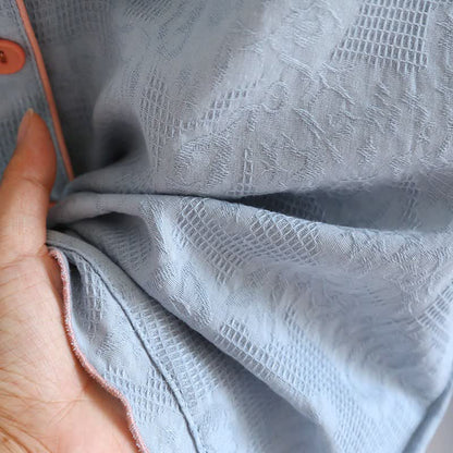 Ownkoti Sky Blue Cotton Pajama Set(PCS) - image 9