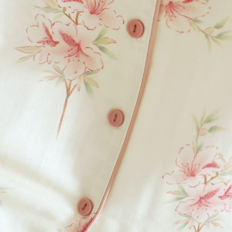 Ownkoti Floral Cotton Short Sleeve Pajama Set(3PCS) - image 7