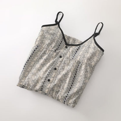 Ownkoti Boho Cotton Cami Women's Nightdress - image 4