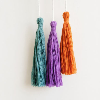 Ownkoti Handwoven Cotton Rainbow Tassel Garland Decor - image 5