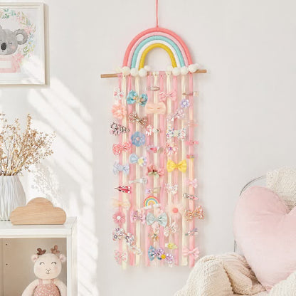 Ownkoti Handmade Nordic Rainbow Tassel Wall Hanging - image 2