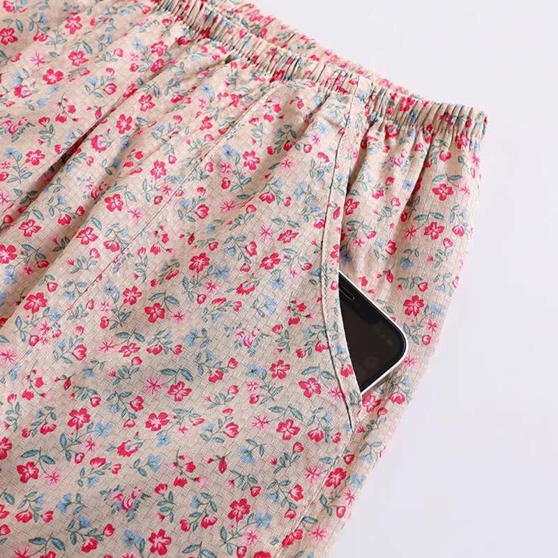 Ownkoti Rutsic Floral Cotton Women's Pajama Set - image 4