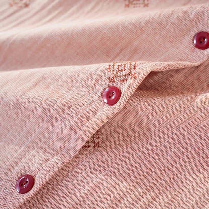 Ownkoti Cotton Gauze Bow Strap Pajama Set - image 7