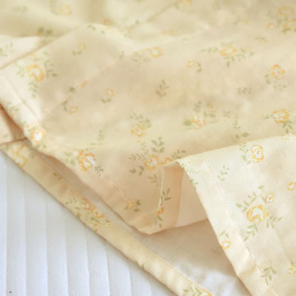 Ownkoti Yellow Botanical Cotton Gauze Kimono Robe - image 10