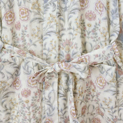 Ownkoti Floral Cotton Gauze Kimono Robe with Pocket - image 8
