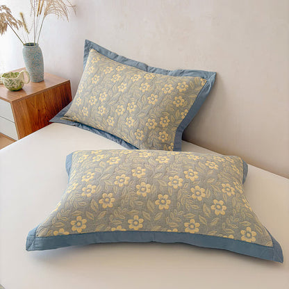 Ownkoti 3-Layer Muslin Cotton Floral Blanket Quilt - image 8