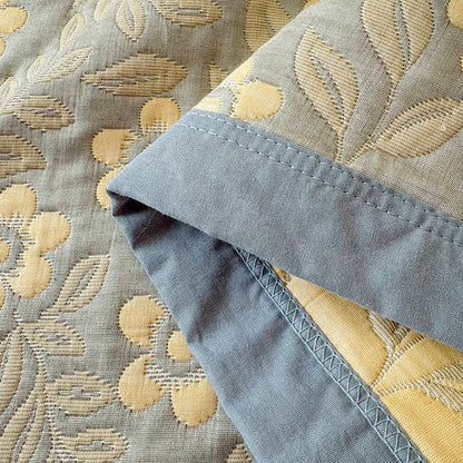 Ownkoti 3-Layer Muslin Cotton Floral Blanket Quilt - image 12
