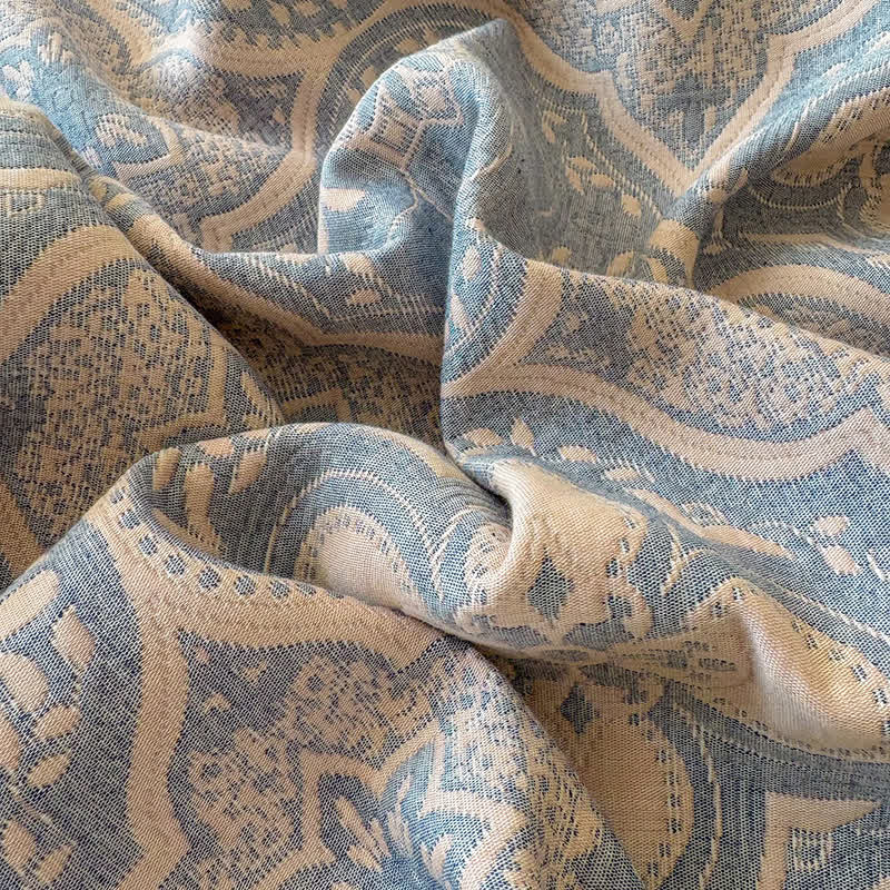 Ownkoti Milanese Medallion Tile Cotton Gauze Bedspread Quilt - image 12