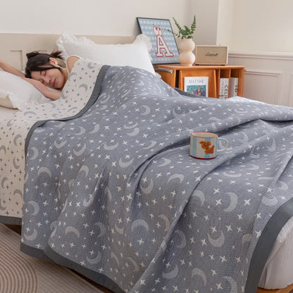 Ownkoti Reversible Moon & Star Cotton Quilt - image 7