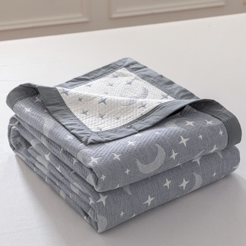 Ownkoti Reversible Moon & Star Cotton Quilt - image 4