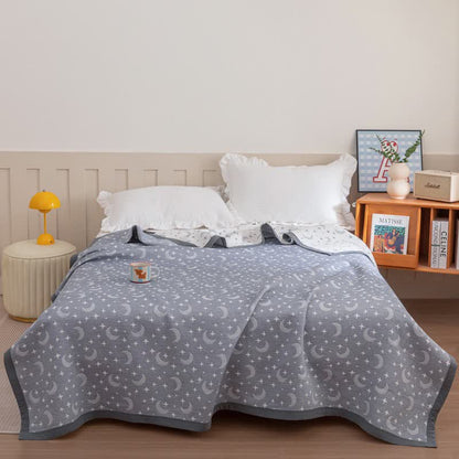 Ownkoti Reversible Moon & Star Cotton Quilt - image 3