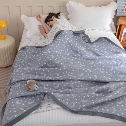 Ownkoti Reversible Moon & Star Cotton Quilt - image 8