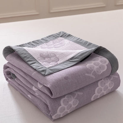 Ownkoti Reversible Purple Grape Cotton Quilt - image 3