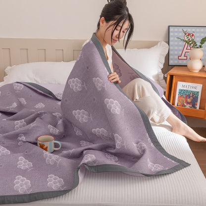Ownkoti Reversible Purple Grape Cotton Quilt - image 9