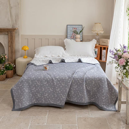 Ownkoti Reversible Moon & Star Cotton Quilt - image 2
