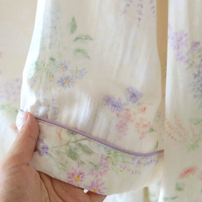 Ownkoti Floral Cotton Double Gauze Lounge Set - image 3