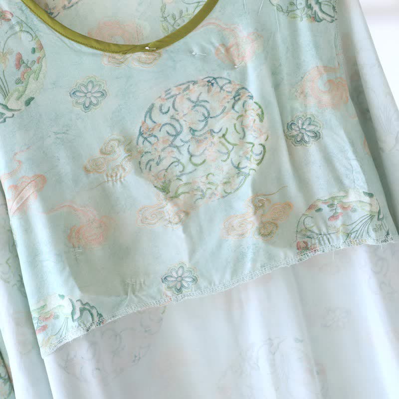 Ownkoti Oriental Traditional Floral Women's Pajamas - image 4