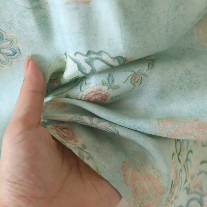 Ownkoti Oriental Traditional Floral Women's Pajamas - image 10