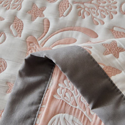 Ownkoti Pink Ocean Life Reversible Quilt Set - image 17