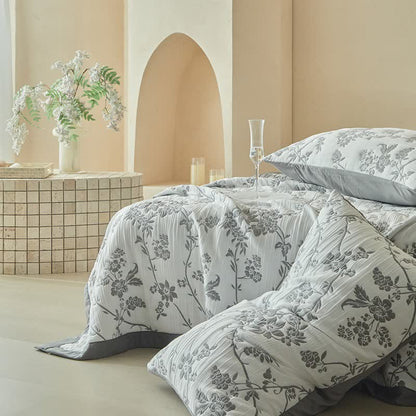 Ownkoti Branch & Floral Reversible Quilt Set - image 11